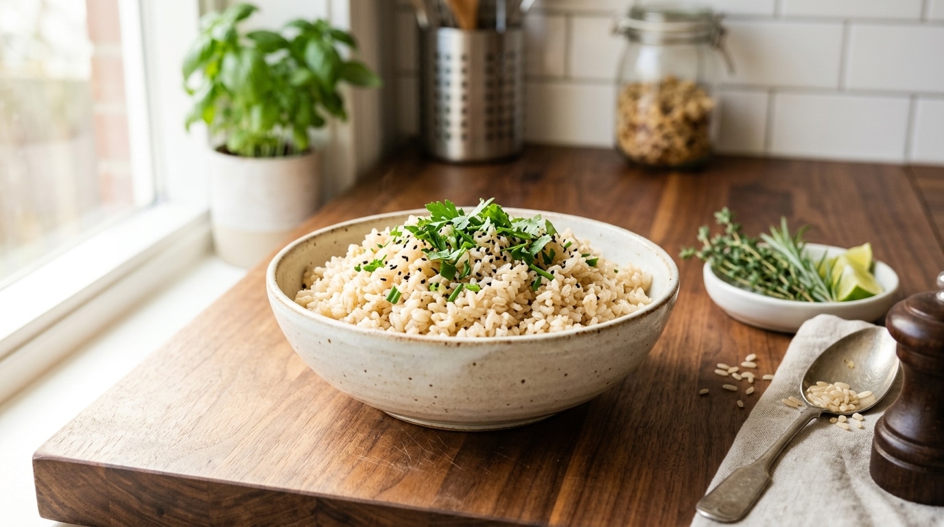 arroz integral monsieur cuisine