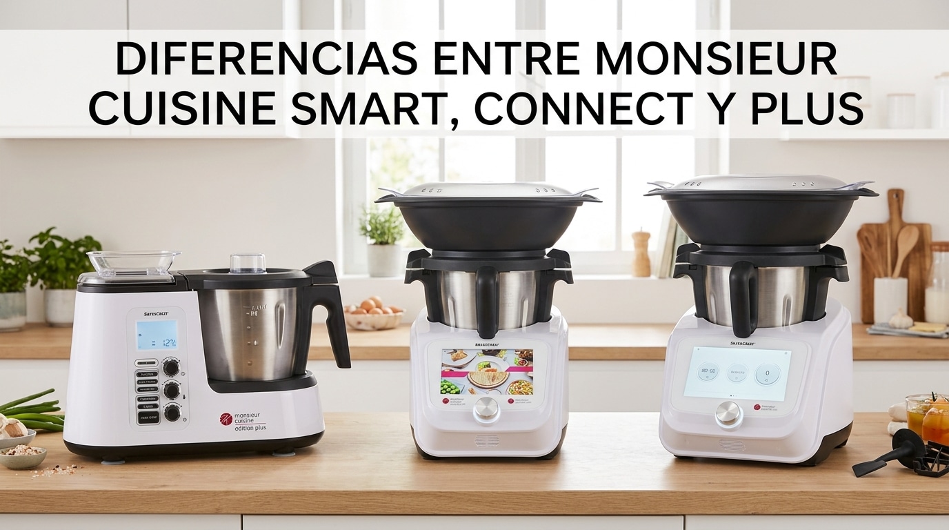 Diferencias entre Monsieur Cuisine Smart Connect Plus